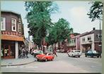 Lunteren - Dorpsstraat - oude autos - Fiat Ford Mercedes, Ophalen of Verzenden, 1960 tot 1980, Ongelopen, Gelderland