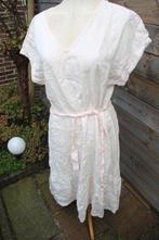 Jurk licht roze Sandwich mt 40 linnen Vaste prijs AANBIEDING, Maat 38/40 (M), Ophalen of Verzenden, Zo goed als nieuw, Knielengte