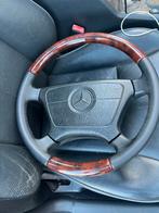 Mercedes Houten Stuur W123 W124 W201 W202 W129 - Zeer Netjes, Auto-onderdelen, Besturing, Ophalen of Verzenden, Gebruikt, Mercedes-Benz
