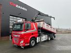 DAF CF 440 6x2 Kipper/Kraan Euro 6 (bj 2017), Auto's, Vrachtwagens, Automaat, Euro 6, Xenon verlichting, Diesel