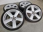 Nette 19" Audi Old RS velgen 5x112 met goede zomerbanden, Gebruikt, Banden en Velgen, Personenwagen, Ophalen