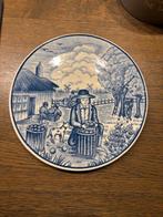 Wandbordje Delfts Blauw, VINTAGE, Ophalen of Verzenden