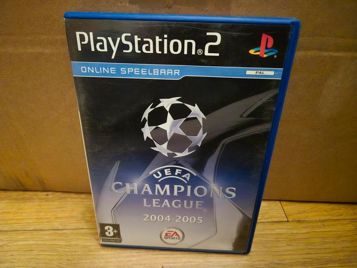 UEFA Champions League 2004-2005 ps2, Spelcomputers en Games, Games | Sony PlayStation 2, Zo goed als nieuw, Sport, 1 speler, Vanaf 3 jaar