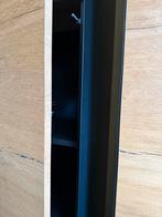 2 Mintjens Wandkasten - Eiken & Zwart Staal - Hoge Kwaliteit, Huis en Inrichting, Ophalen, Eikenhout, 50 tot 100 cm, Zo goed als nieuw