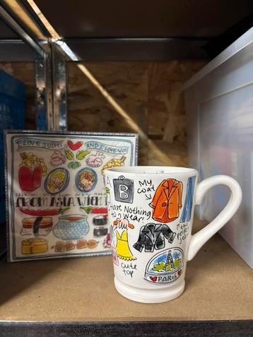 Amsterdam blond grote mok en 20 servetten beschikbaar voor biedingen