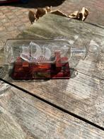glazen schip in fles: the golden Hind/1577 sir francis drake, Ophalen of Verzenden, Zo goed als nieuw