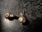 zilverkl bollen met kristal nr or 0208, Met kristal, Overige materialen, Nieuw, Ophalen of Verzenden
