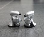Staande mixer keuken zilver zwart hout miniatuur nieuw 1:12, Ophalen of Verzenden, Nieuw, Decoratie