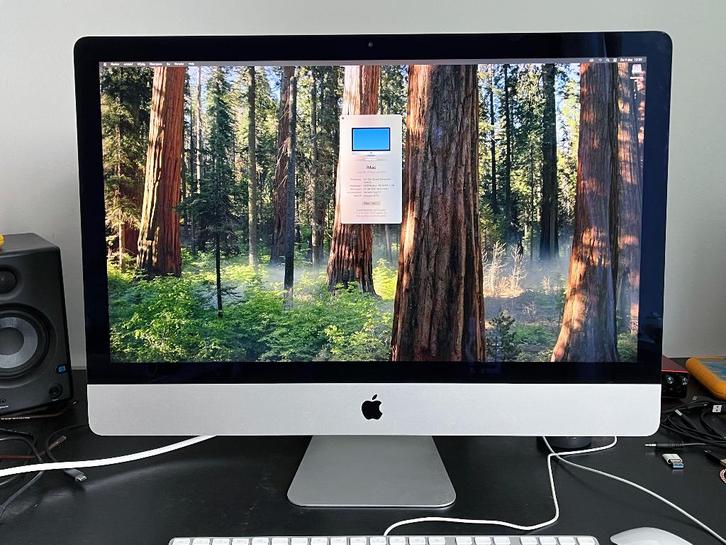 iMac 27 inch 5K | 2TB Fusion drive | 24 GB ram | late 2015, Computers en Software, Apple Desktops, Zo goed als nieuw, iMac, HDD en SSD