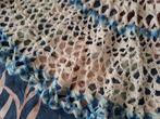 Vintage rond gehaakt tafelkleed 95 cm, Antiek en Kunst, Antiek | Kleden en Textiel, Ophalen of Verzenden