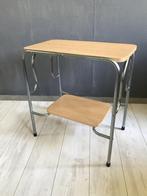 Vintage Bauhaus Bijzettafel Jaren 60, Ophalen, Zo goed als nieuw, Metaal, 50 tot 100 cm