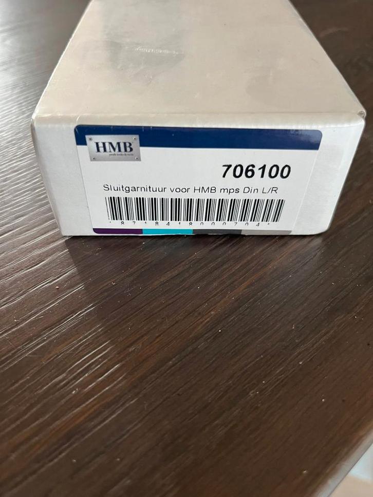 HMB Sluitkomset Nieuw in doos, Doe-het-zelf en Verbouw, Hang- en Sluitwerk, Ophalen of Verzenden
