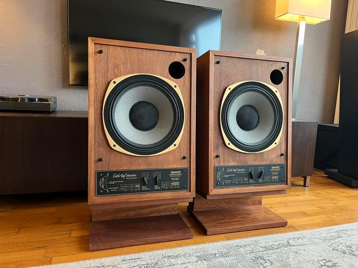 Tannoy Little Red Monitor incl. stands, Audio, Tv en Foto, Luidsprekers, Gebruikt, Front, Rear of Stereo speakers, 120 watt of meer