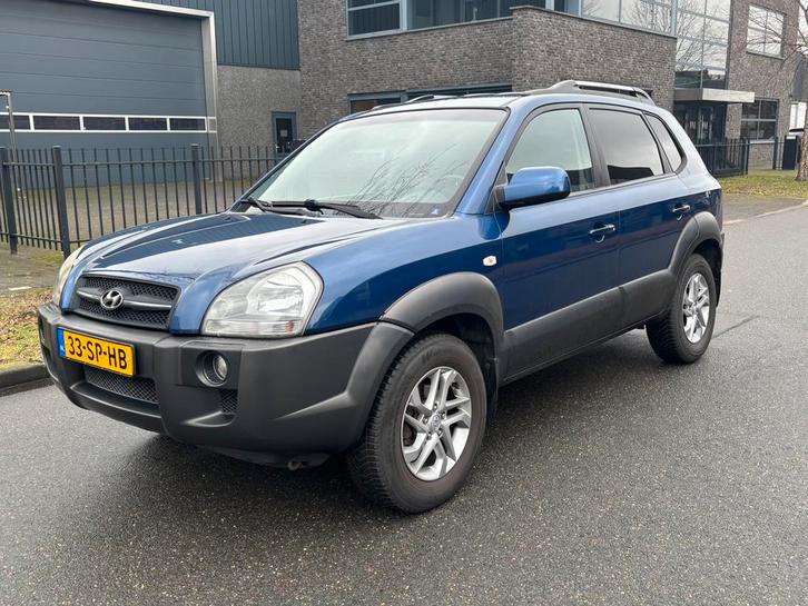 Hyundai Tucson 2.0 I 2WD 2006 Blauw, Auto's, Hyundai, Bedrijf, Tucson, Benzine, D, SUV of Terreinwagen, Handgeschakeld, Origineel Nederlands