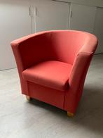 Rode fauteuil - Stijlvolle zitplaats, Huis en Inrichting, Ophalen, Gebruikt, 75 tot 100 cm, 75 tot 100 cm