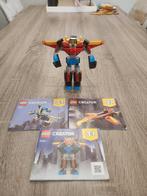 Lego creator 31124 superrobot 6+, Ophalen of Verzenden, Gebruikt, Complete set, Lego