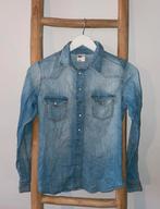 Spijkerblouse, Kleding | Dames, Blouses en Tunieken, H&M, Blauw, Ophalen of Verzenden, Zo goed als nieuw