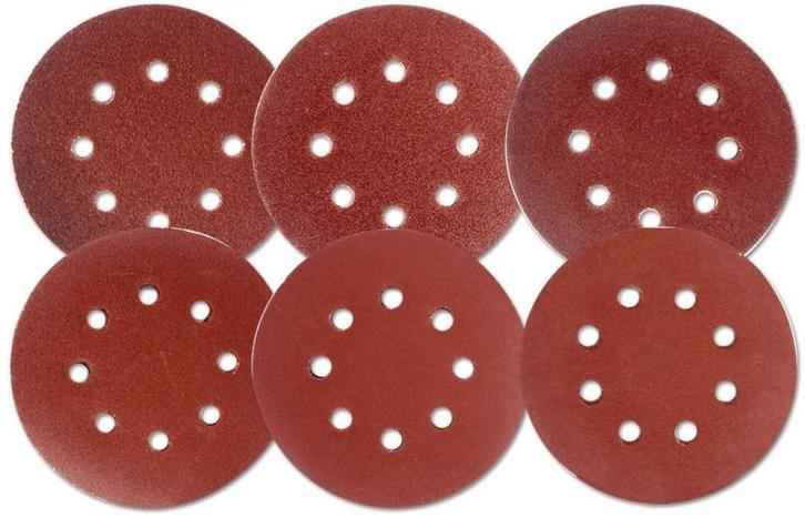 Schuurschijven set 10dlg. 125mm, Auto diversen, Overige Auto diversen, Ophalen of Verzenden