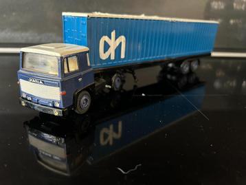 Tekno, Scania 110 met 2x 20ft container Albert Heijn beschikbaar voor biedingen