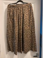 Wijde rok in panter dessin, Bruin, Maat 42/44 (L), Ophalen of Verzenden, Zo goed als nieuw