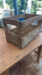 Houten flessenkrat flessen kist van GJFF vintage, Ophalen