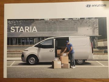 2024 brochures/folders KGM Torres EVM + Hyundai Staria beschikbaar voor biedingen
