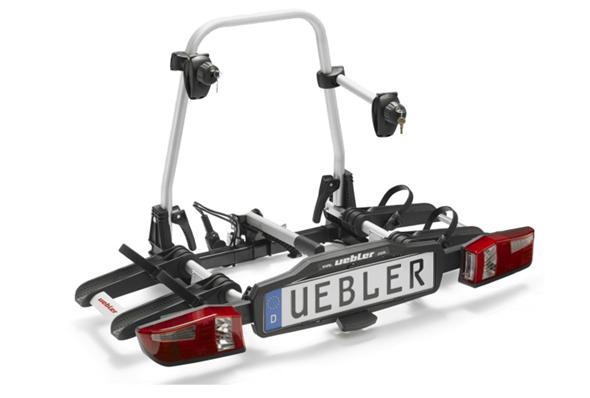 Uebler X21 S - 2 Ebikes - Gratis Tas  - Topdrager 2026, Auto diversen, Fietsendragers, Nieuw, Trekhaakdrager, 2 fietsen, Brede banden