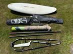 Beginner / herintreder starter set. Optuigen en surfen!!, Watersport en Boten, Windsurfen, Ophalen, 250 tot 300 cm, Gebruikt, Met draagtas