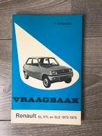 Vraagbaak Renault 5 R5 L, TL, LS 1972-1975, Ophalen of Verzenden