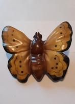 Wall pocket " Wand vaasje" porselein vlinder antiek, Ophalen of Verzenden