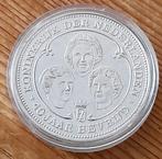 penning 40 jaar bevrijd 1940-1945 in capsule zeer mooi, Ophalen of Verzenden, Overige materialen, Nederland
