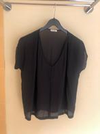 off black zijden top American Vintage mt S(M), Ophalen, Zwart, Zo goed als nieuw, American Vintage