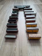 Marklïn/Liliput/Piko HO AC goederenwagons geweatherd DB/FS, Wisselstroom, Gebruikt, Wagon, Ophalen of Verzenden