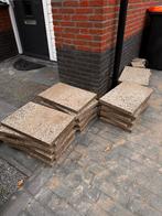 Gratis grindtegels 60x40 circa 6m2, Tuin en Terras, Tegels en Klinkers, Ophalen, Zo goed als nieuw, Beton, Terrastegels