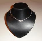 Ketting Modern Vrije vorm Fantasie Choker Zilver, Ophalen of Verzenden, Zo goed als nieuw, Zilver, Zilver