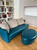 Design Rolf Benz bank model 2500 en poef model 4500, Huis en Inrichting, Banken | Sofa's en Chaises Longues, Gebruikt, Overige maten