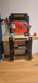 Speelgoed Werkbank Black+Decker, Ophalen of Verzenden, Zo goed als nieuw, Kunststof, Speelkeuken-accessoire