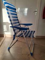 Campingstoel - Inklapbaar, Ophalen, Gebruikt, Aluminium, Inklapbaar