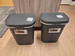 2x prullenbakken curver, 10 liter, Huis en Inrichting, Woonaccessoires | Prullenbakken, Minder dan 50 cm, Kunststof, Ophalen