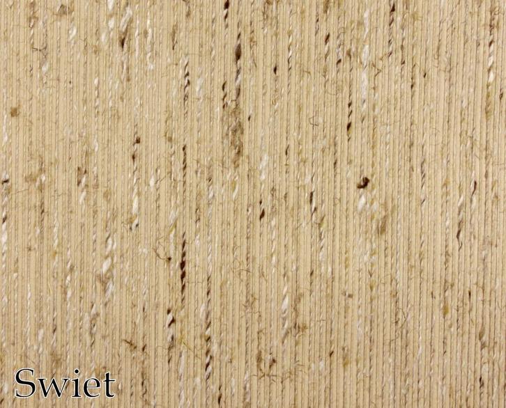 5688 Textiel retro behang beige bruin met geweven look Swiet, Huis en Inrichting, Stoffering | Behang, Bruin, minder dan 10 m²