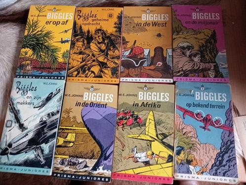 Biggles pockets, prisma juniores, Boeken, Kinderboeken | Jeugd | 10 tot 12 jaar, Gelezen, Fictie, Ophalen of Verzenden