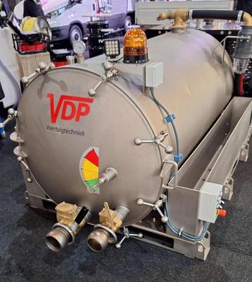Zuigunit 2.000 liter beschikbaar voor biedingen