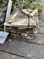 Gebruikte witte terrastegels 60x60, Tuin en Terras, Tegels en Klinkers, Ophalen, Gebruikt, Beton, Terrastegels