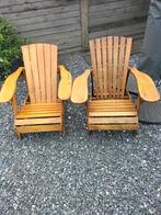 Houten tuinstoelen THE BEARCHAIR, Tuin en Terras, Ophalen, Zo goed als nieuw, Hout