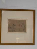 Ids Wiersma tekening Boerderij, Ophalen of Verzenden