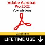 Adobe Acrobat Pro 2022  Levenslang gebruik 1apparaat Windows, Verzenden, Nieuw, Publisher, Windows