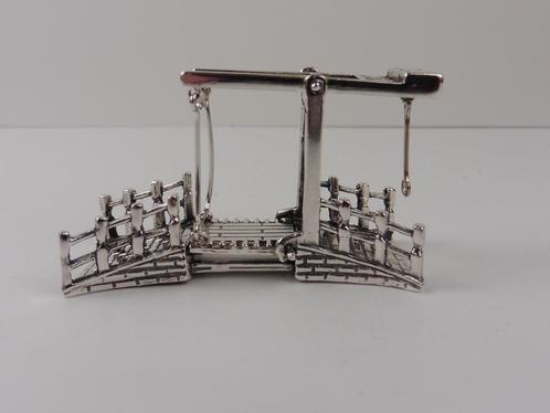 Zilveren miniatuur Brug                                 Z149, Antiek en Kunst, Antiek | Goud en Zilver, Zilver, Ophalen of Verzenden