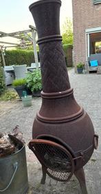 Gietijzeren tuinhaard, Tuin en Terras, Ophalen of Verzenden, Gebruikt