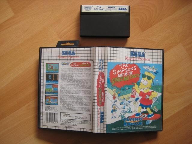 Bart Simpson Sega Mastersystem Master System (Simpsons), Spelcomputers en Games, Games | Sega, Gebruikt, Master System, Platform