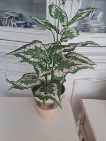 Kunstplant in pot beschikbaar voor biedingen